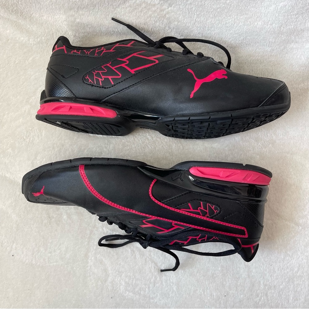 Puma Tazon 6 women Black and Pink Sneakers